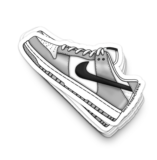 Dunk Low "Lottery Grey Fog" Sneaker Sticker