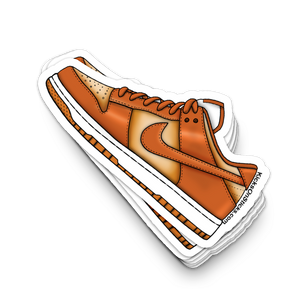 Dunk Low "Magma Orange" Sneaker Sticker