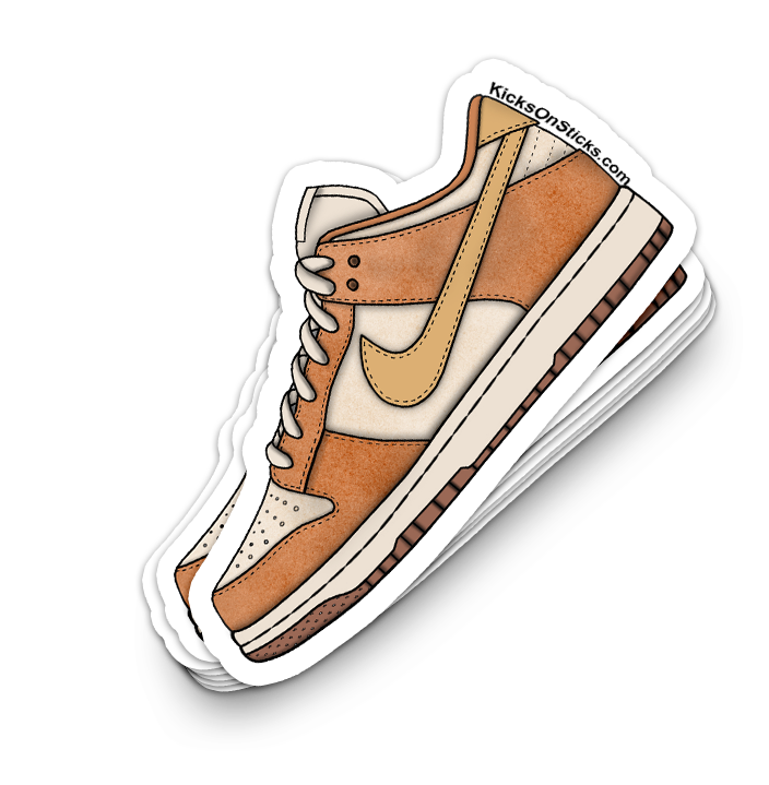 Dunk Low "Medium Curry" Sneaker Sticker