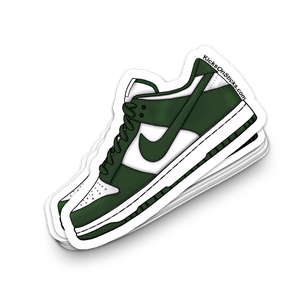 Dunk Low "Michigan State Green" Sneaker Sticker