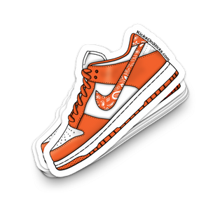 Dunk Low "Paisley Orange" Sneaker Sticker