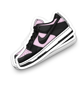 Dunk Low "Panda Pink" Sneaker Sticker