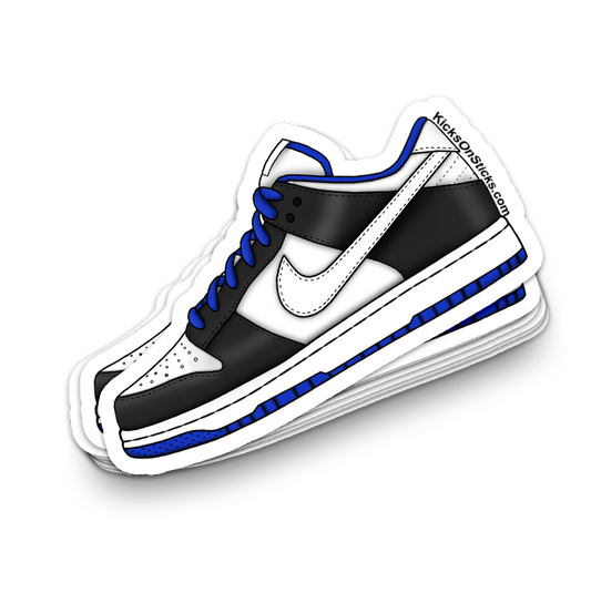 Dunk Low "Panda Royal" Sneaker Sticker
