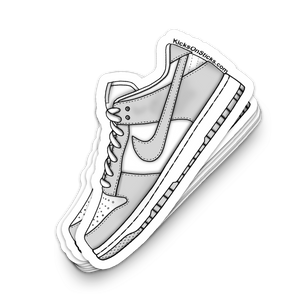 Dunk Low "Photon Dust" Sneaker Sticker
