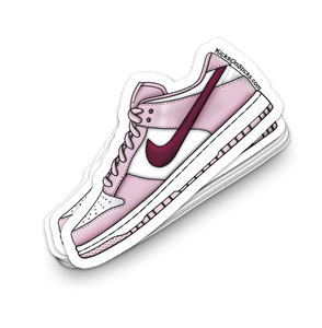 Dunk Low "Pink Foam" Sneaker Sticker
