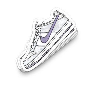 Dunk Low "Purple Pulse" Sneaker Sticker