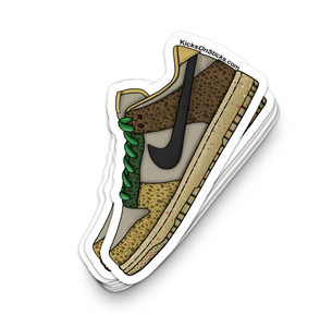 Dunk Low "Safari 2022" Sneaker Sticker