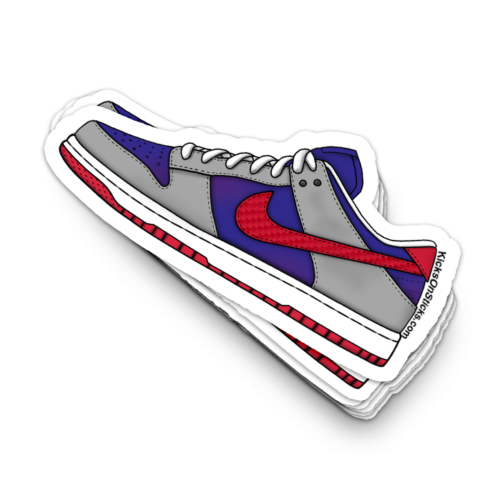 Dunk Low "Samba" Sneaker Sticker