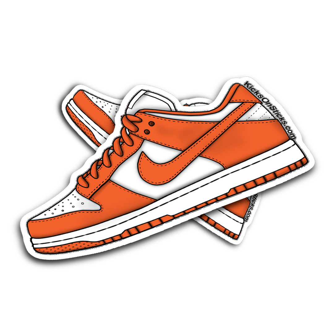 Dunk Low "Syracuse" Sneaker Sticker