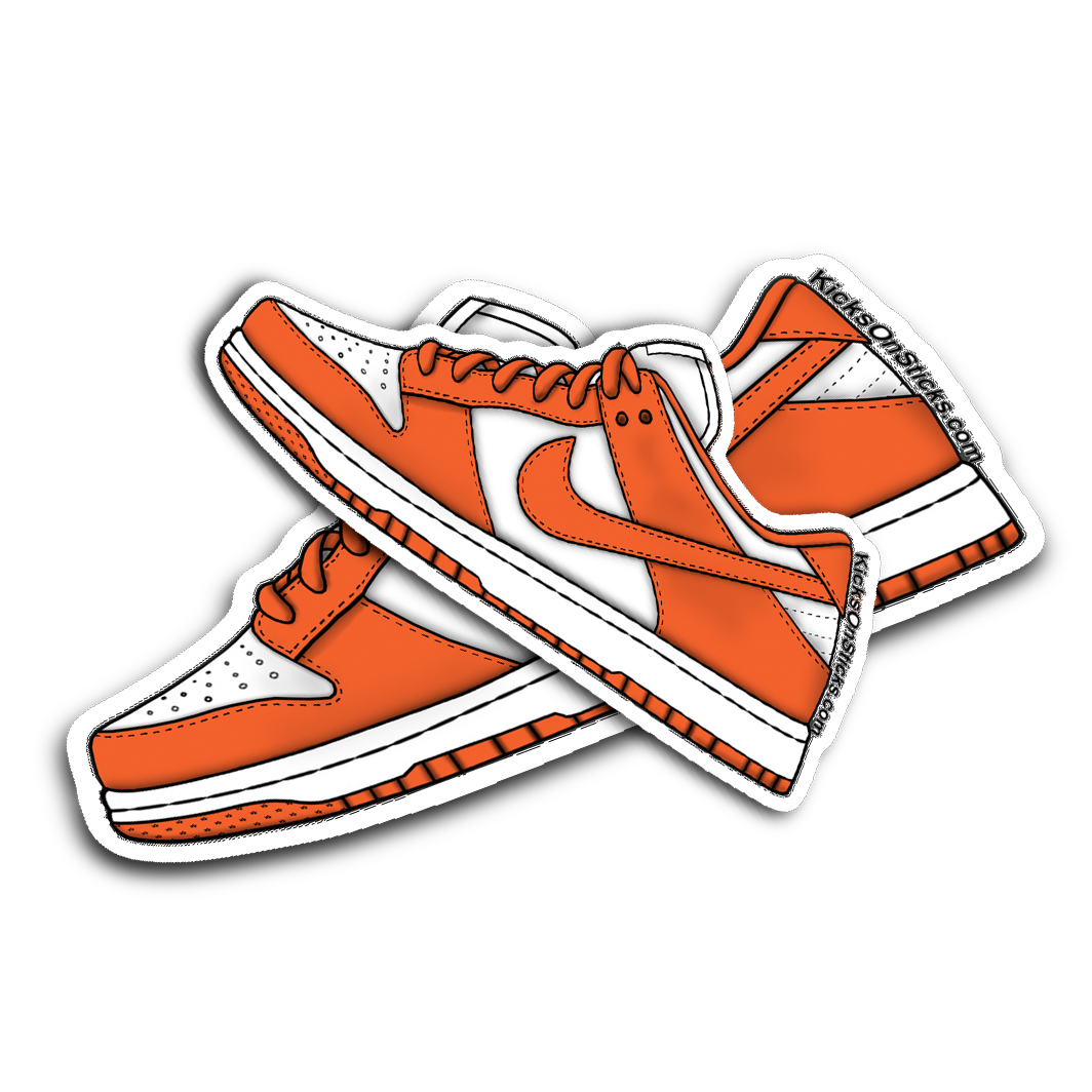 Dunk Low "Syracuse" Sneaker Sticker