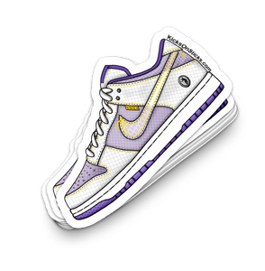 Dunk Low "Union Lakers" Sneaker Sticker