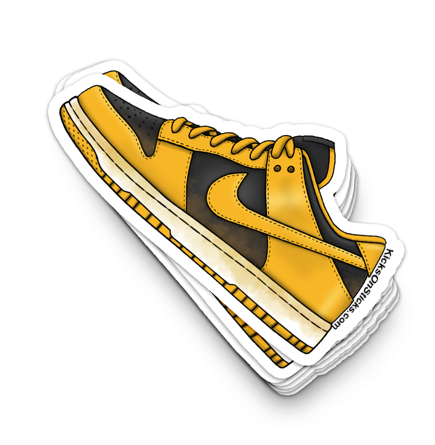Dunk Low "VNTG Pack Goldenrod" Sneaker Sticker