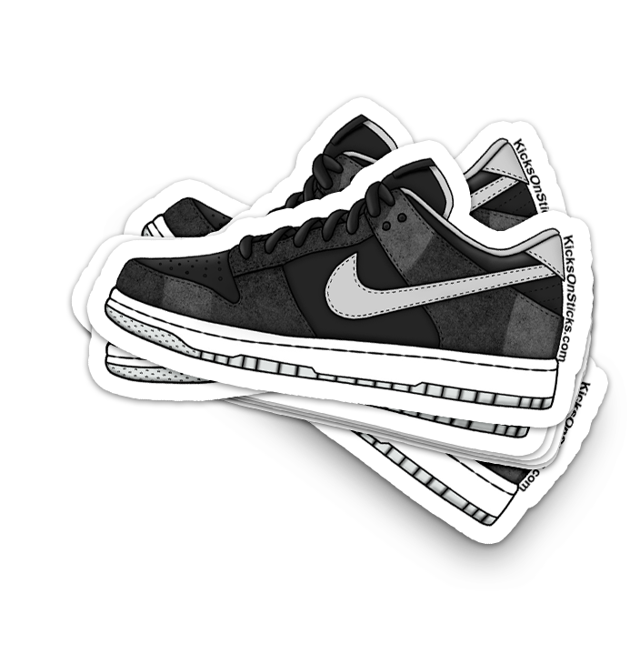 Dunk Low "Zebra" Sneaker Sticker