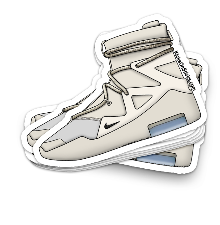 Air Fear of God "Light Sail" Sneaker Sticker