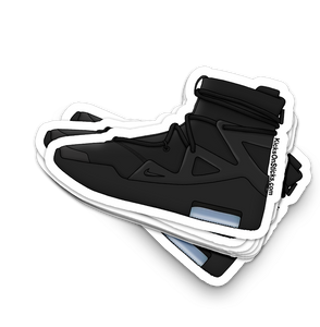 Air Fear of God "Triple Black" Sneaker Sticker