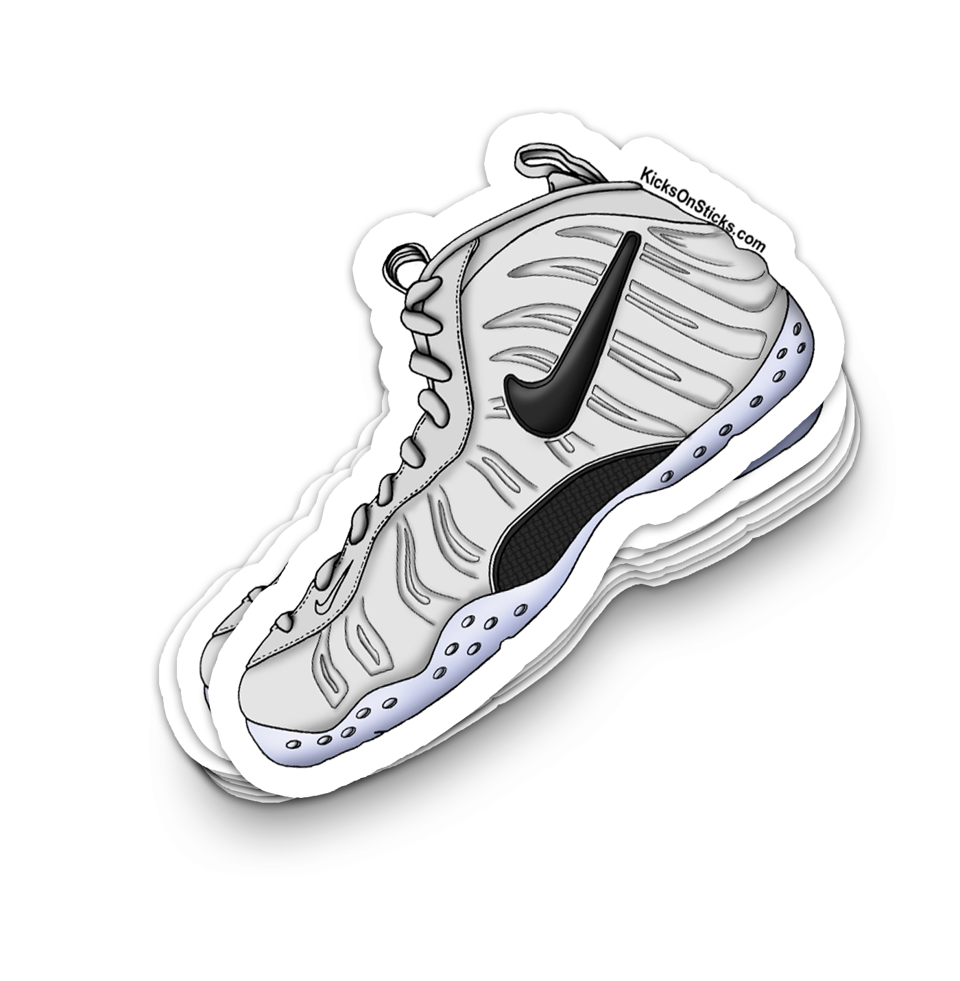 Foamposite Pro "All Star '18" Sneaker Sticker