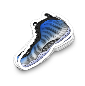 Foamposite "Blue Mirror" Sneaker Sticker