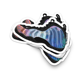 Foamposite "Big Bang" Sneaker Sticker