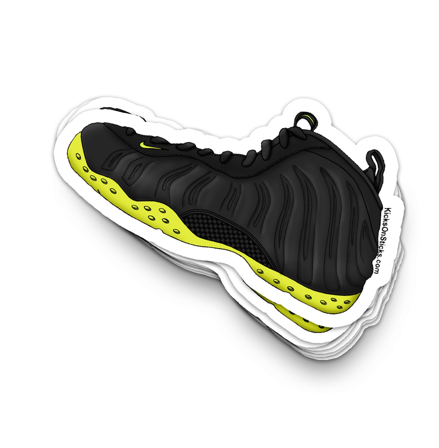 Foamposite "Cactus" Sneaker Sticker