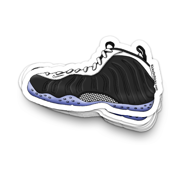 Foamposite "Concord" Sneaker Sticker