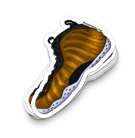Foamposite "Copper" Sneaker Sticker