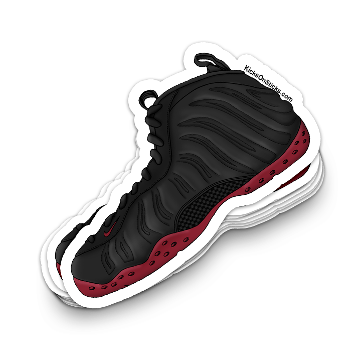 Foamposite "Cough Drop" Sneaker Sticker
