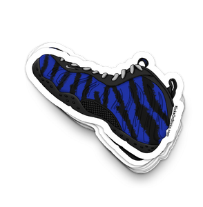 Foamposite "Memphis Tigers" Sneaker Sticker