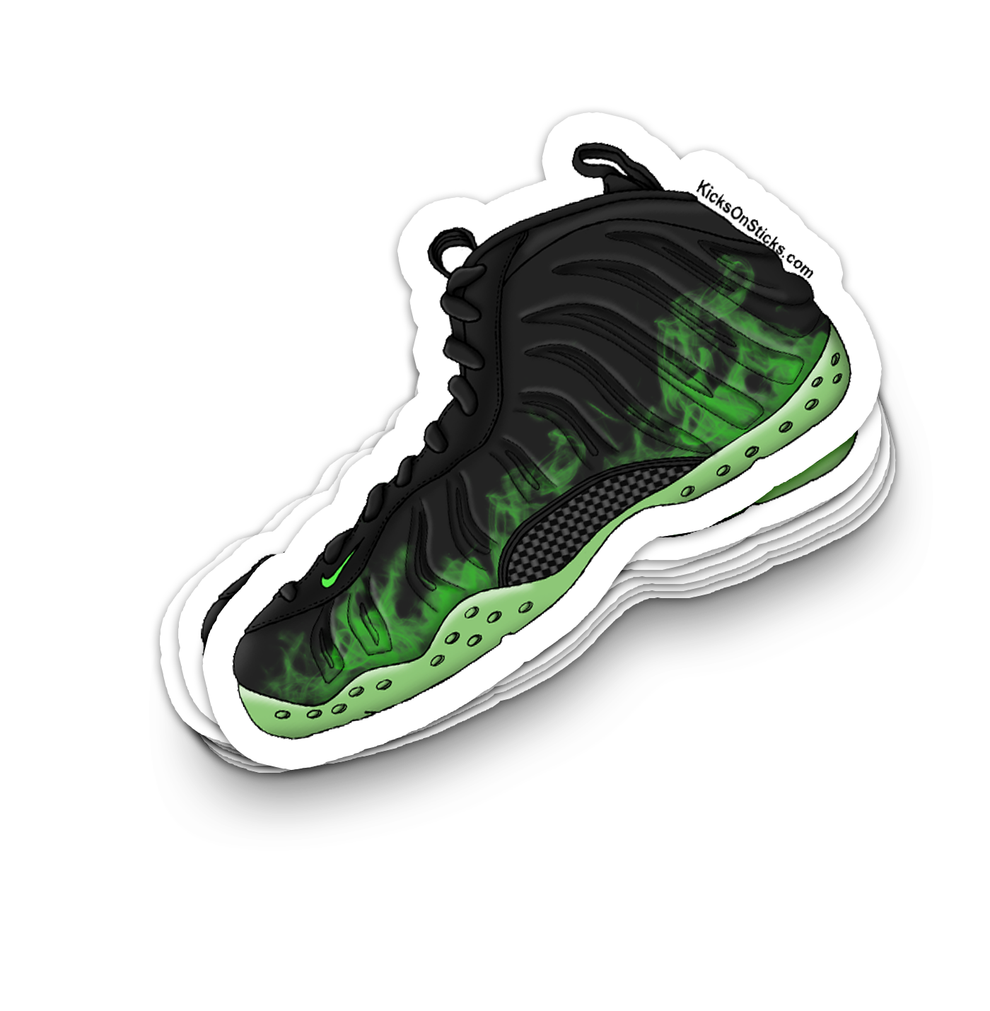 Foamposite "Paranorman" Sneaker Sticker