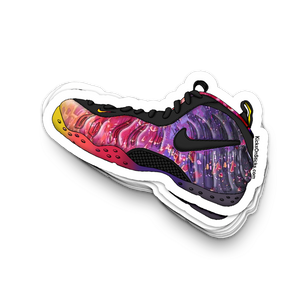Foamposite Pro "Asteroid" Sneaker Sticker