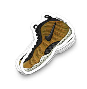 Foamposite Pro "Gym Green" Sneaker Sticker