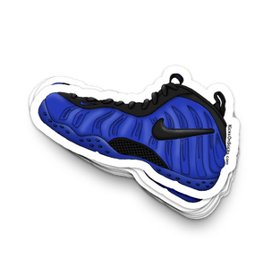 Foamposite Pro "Hyper Cobalt" Sneaker Sticker