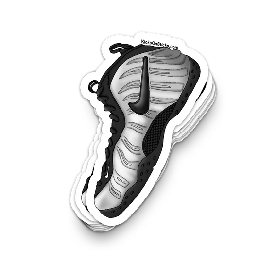 Foamposite Pro "Metallic" Sneaker Sticker