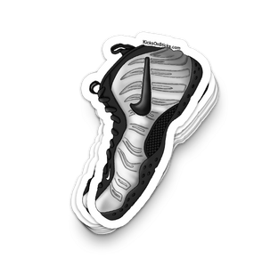 Foamposite Pro "Metallic" Sneaker Sticker