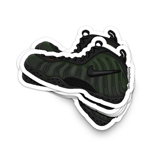 Foamposite Pro "Seqouia" Sneaker Sticker