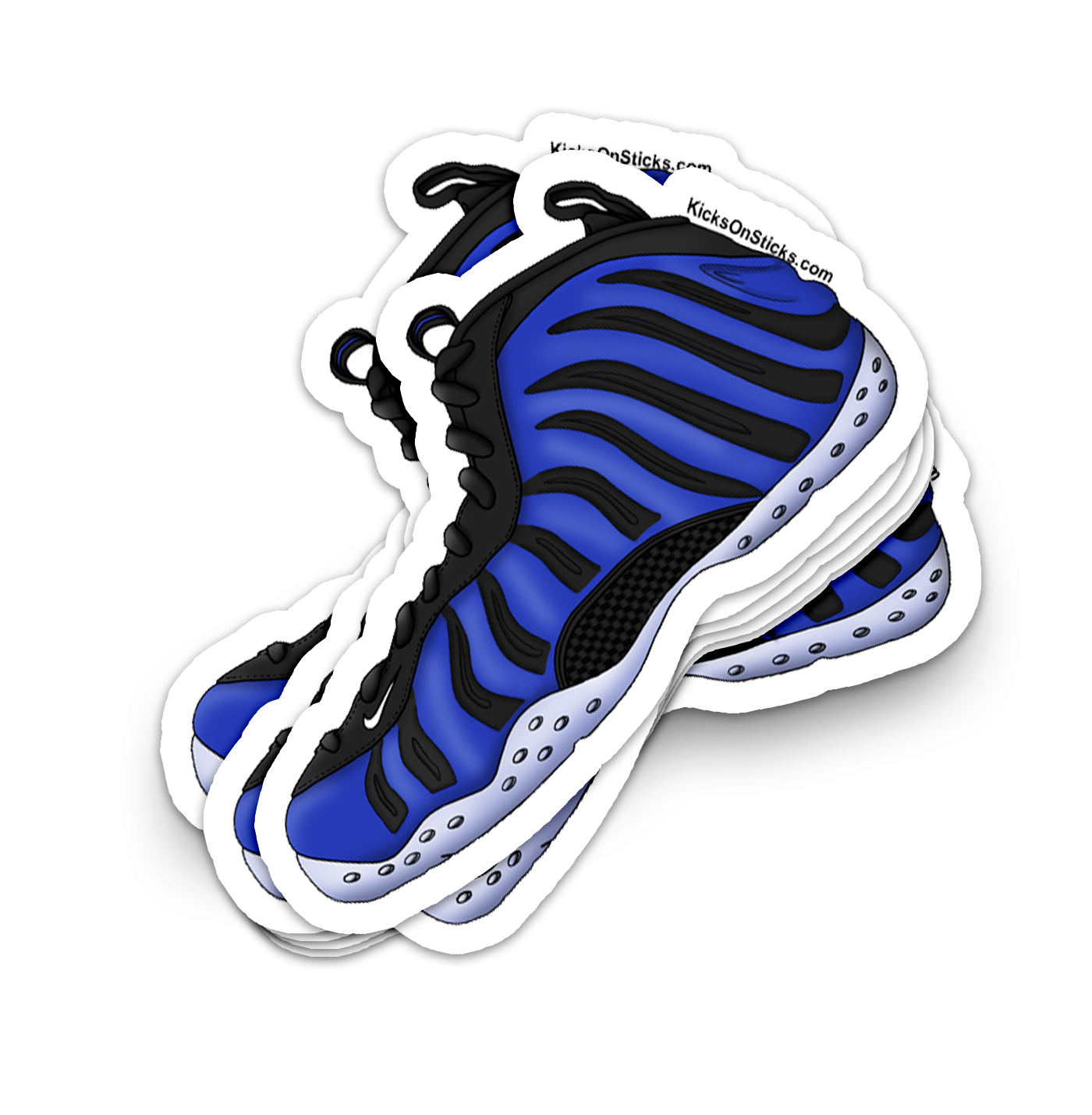Foamposite "Sharpie" Sneaker Sticker