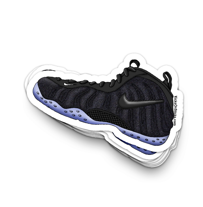 Foamposite "Wool" Sneaker Sticker