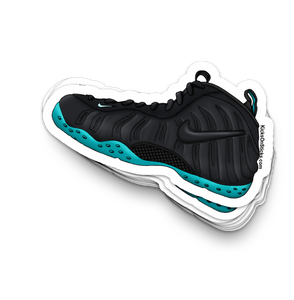 Foamposite Pro "Aqua" Sneaker Sticker