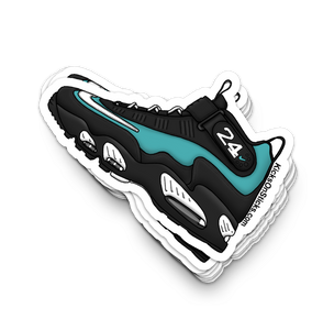 Griffey Max "Black Freshwater" Sneaker Sticker