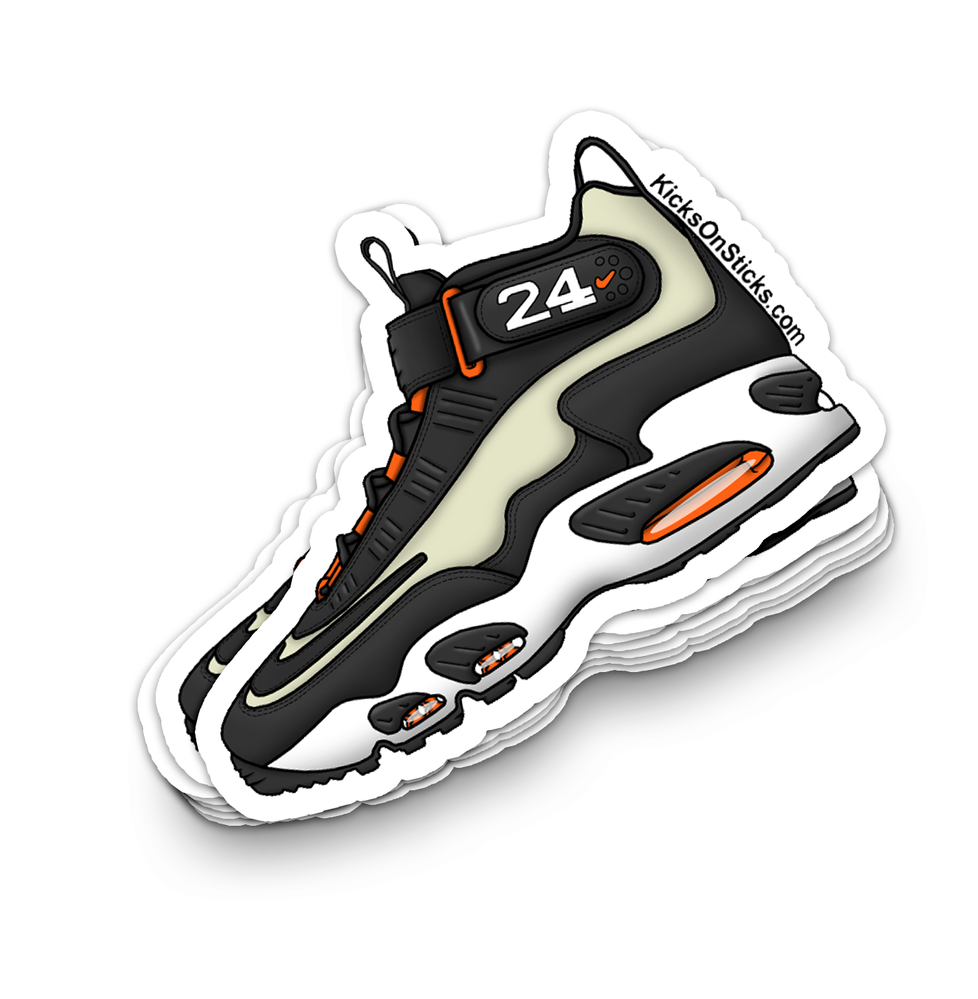 Griffey Max "SF Giants" Sneaker Sticker
