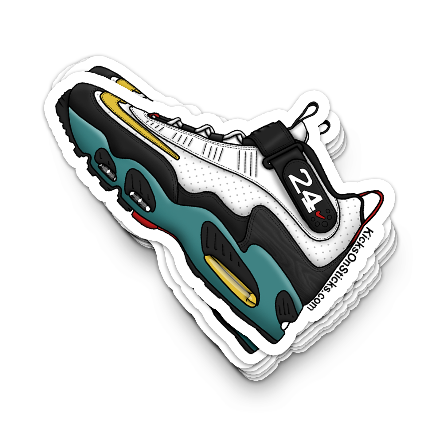 Griffey Max "Sweetest Thing" Sneaker Sticker