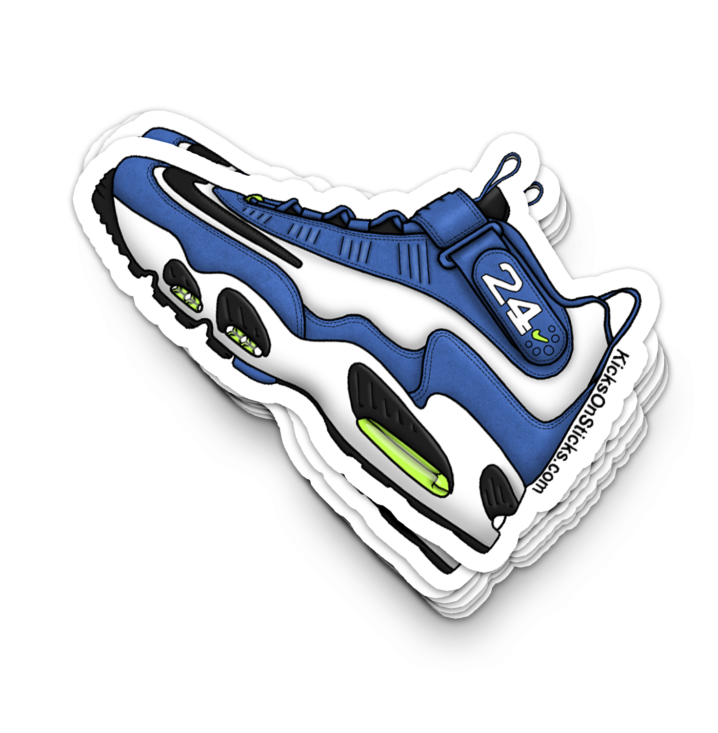 Griffey Max "Varsity Royal" Sneaker Sticker