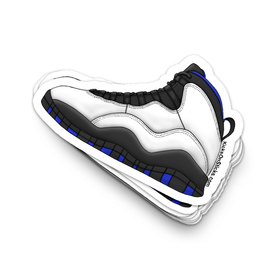 Jordan 10 "Orlando" Sneaker Sticker