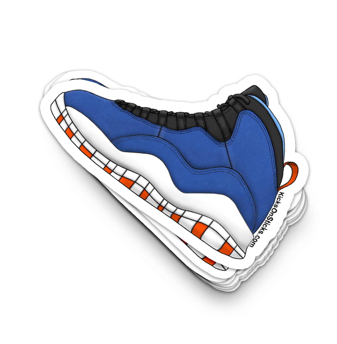 Jordan 10 "Tinker" Sneaker Sticker