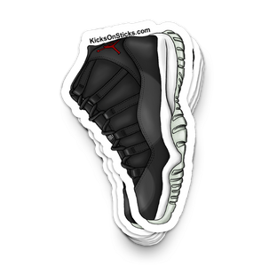 Jordan 11 "72-10" Sneaker Sticker