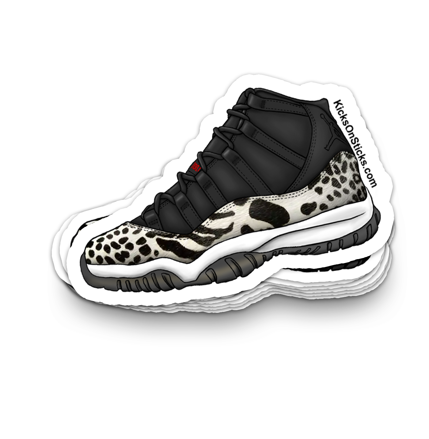 Jordan 11 "Animal Instinct" Sneaker Sticker