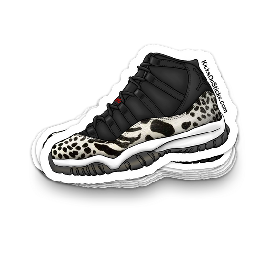 Jordan 11 "Animal Instinct" Sneaker Sticker