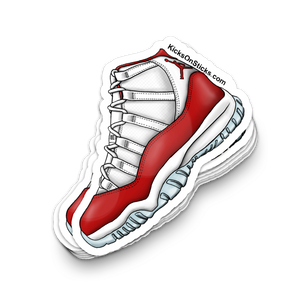 Jordan 11 "Cherry" Sneaker Sticker