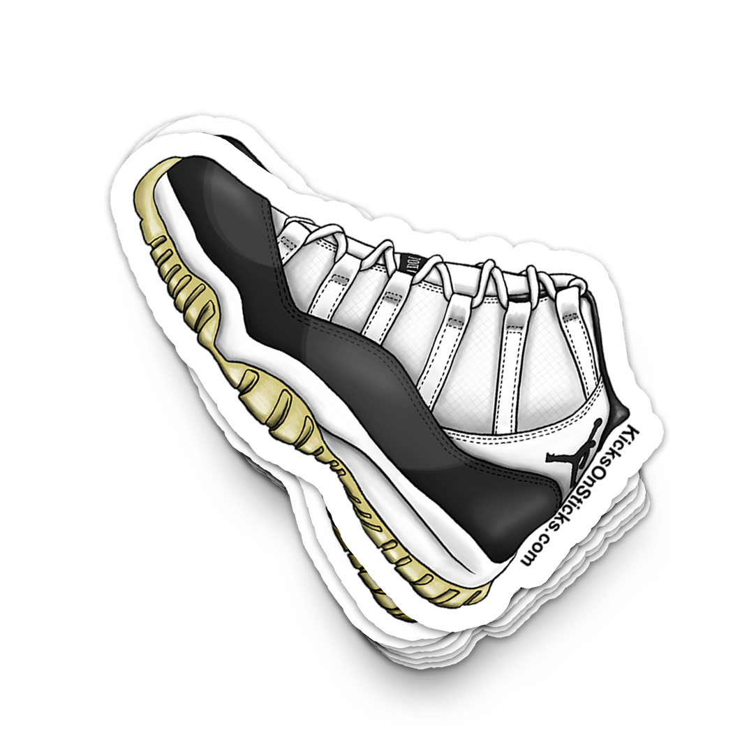 Jordan 11 sticker hotsell