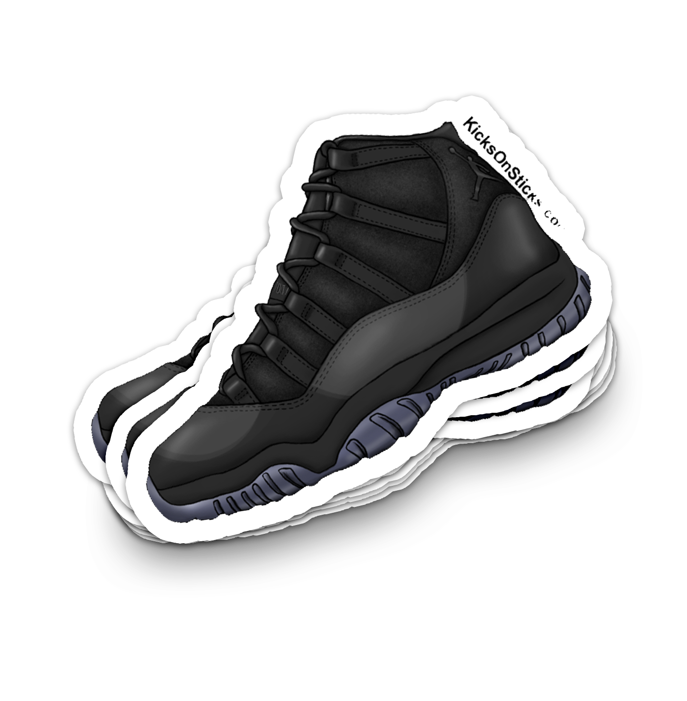 Jordan 11 "Graduation" Sneaker Sticker