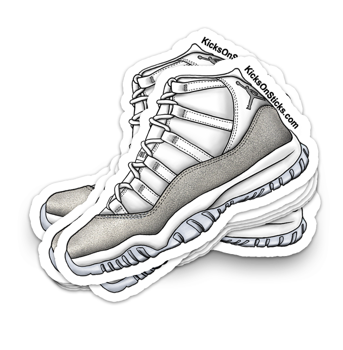 Jordan 11 "Heiress Glitter" Sneaker Sticker